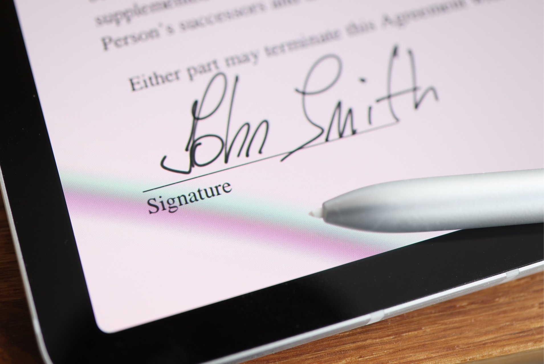 Stylish e-signature