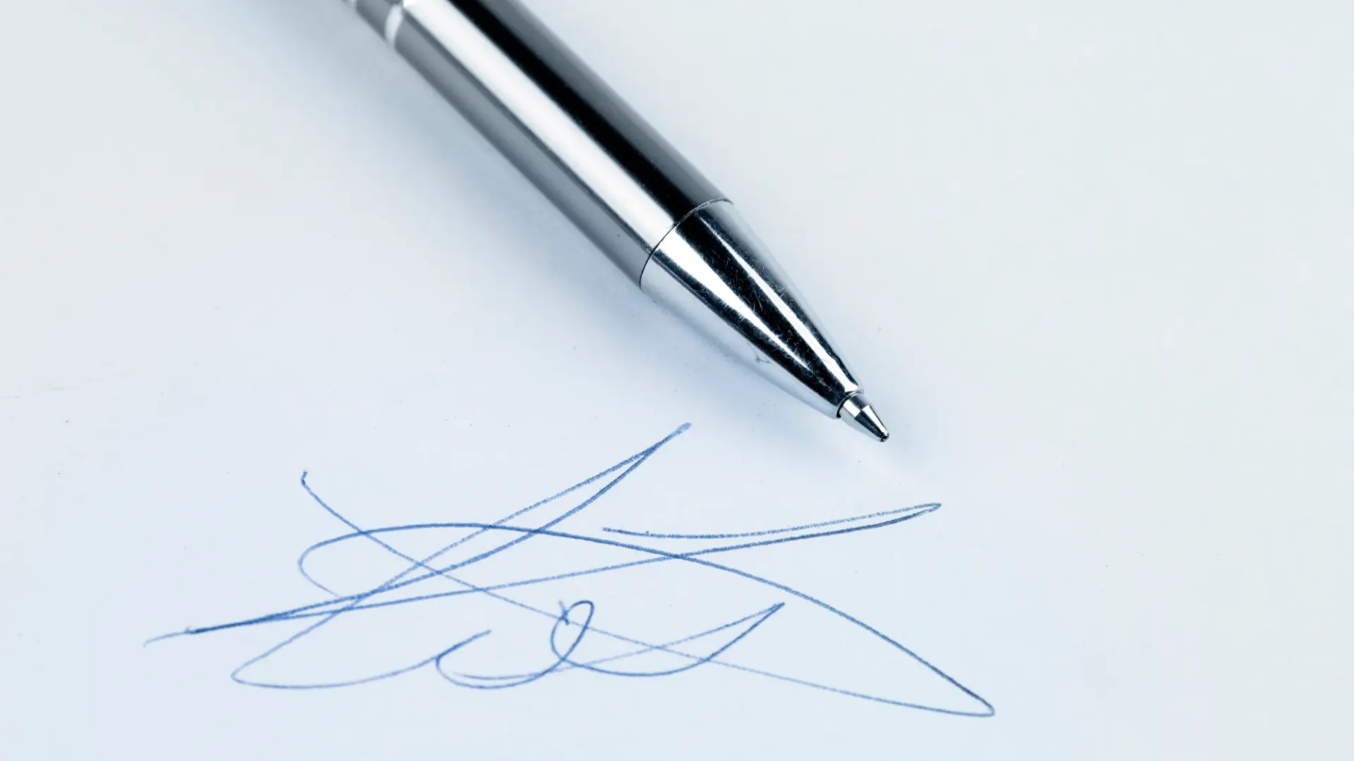 cursive signature style